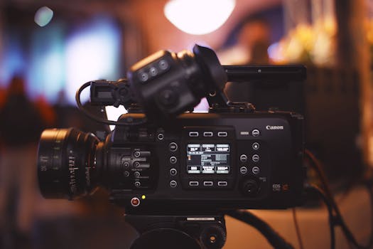 Bir Kameranın Yan Görünümü